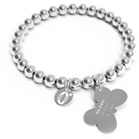 Bracciale 10 Buoni Propositi Donna in Acciaio INSIEME SI VOLA - INSIEME SI VOLA